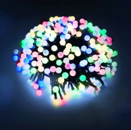 Guirnalda de luces de petardo de bajo voltaje, RGBY, 10 m ,IP44, Interior&Exterior