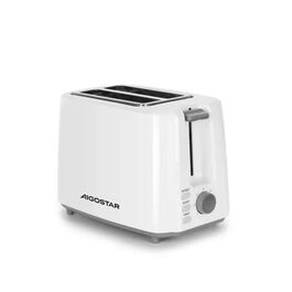 Tostadora eléctrica 2 ranuras 750W Blanco
