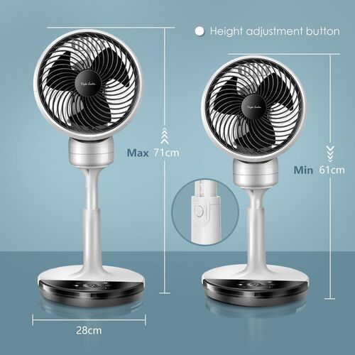 Ventilador de circulación 28 x 28 x 71 cm