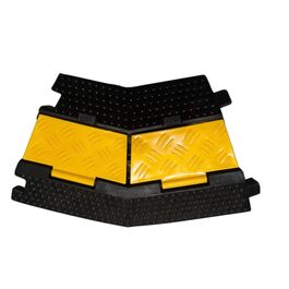 Pasacables / Protector de cables de 2 vías curva Derecha - 40x25x5cm (individual)