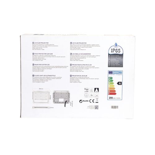 Proyector con lente Led 200 w 18000 Lm 6500 k IP65