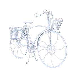 Soporte para plantas en forma de bicicleta Estilo vintage Metal