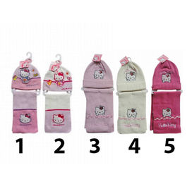 Conjunto bufanda y gorro Hello Kitty