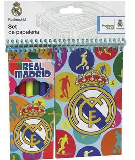 Set papelería Real Madrid