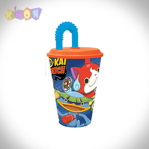 Vaso Pajita Yo Kai Watch 430 ML