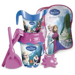 Cubo de playa con mochila y accesorios FROZEN