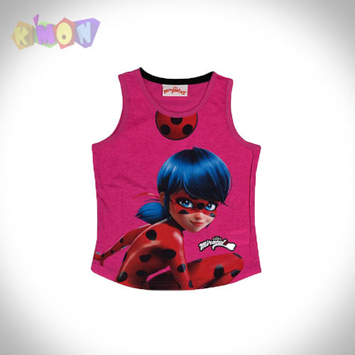 Camiseta Prodigiosa Ladybug Rosa 