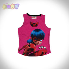 Camiseta Prodigiosa Ladybug Rosa