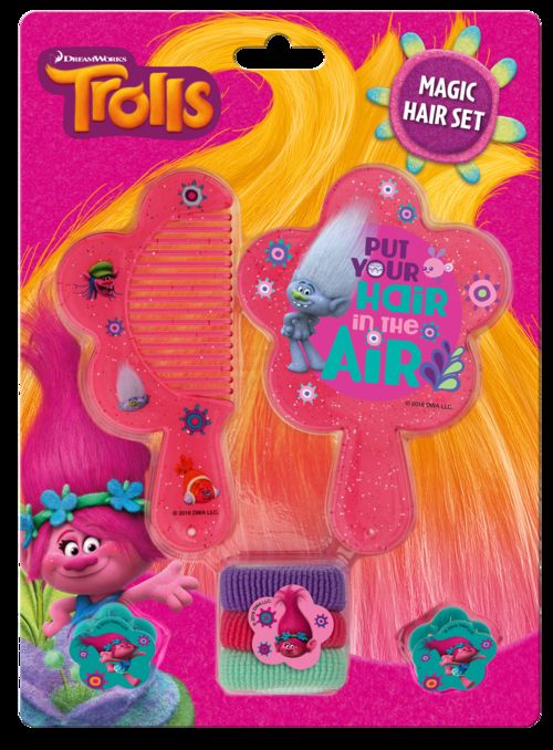 Set accesorios pelo Trolls