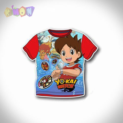 Camiseta manga corta Yokai Roja 3 aos