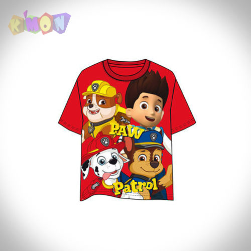 Camiseta PAW PATROL ROJO 5 aos