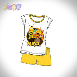 Pijama Abeja Maya talla 8 años