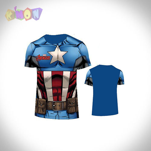 Camiseta capitán América  10 años