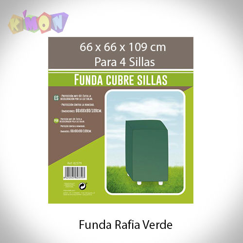 Funda cubre sillas, para 4 sillas