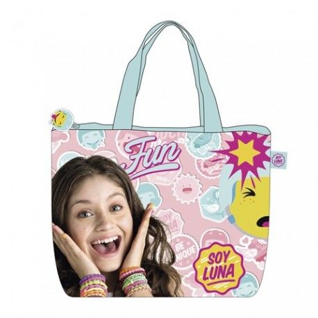 Bolsa playa Soy Luna 52 x 40 cm