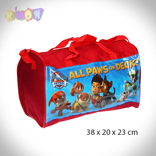 Bolsa de deporte Patrulla Canina 38x20x23cm