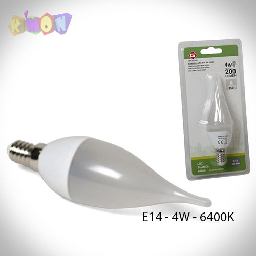 Bombilla Led E14 - 4w 6400K