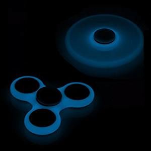 Spinner fluorescente azul
