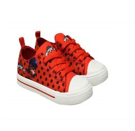 Zapatillas lona c/cordones Ladybug