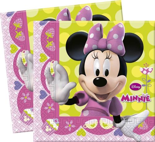 Pack 20 servilletas Minnie Mouse Disney 33 cm