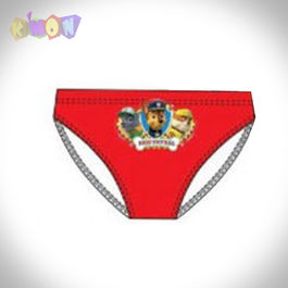 Bañador slip culetín Patrulla Canina Paw Patrol Rojo