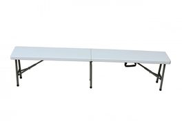 Banco resina plegable catering 183 x 30 x 44 cm