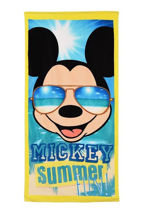 Toalla playa algodn Mickey Mouse 70 x 140 cm