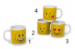 Taza cerámica Emoticono 32 cl