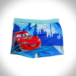 Bañador Bóxer Cars azul oscuro 4 años