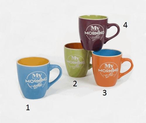 Taza porcelana "My Morning" 355 ml