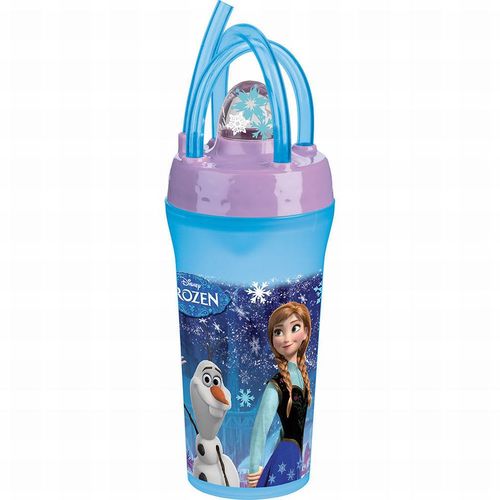 Vaso con caa Frozen 30 cl