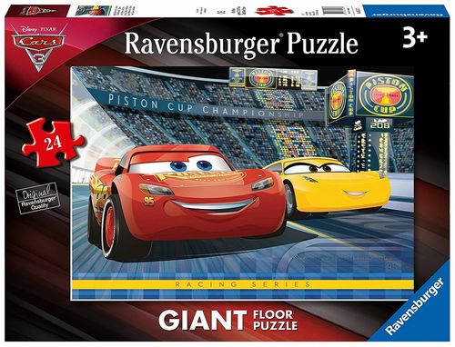 Puzzle suelo Cars Disney 24 piezas 70x50 cm