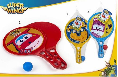 Set palas y pelota Super Wings