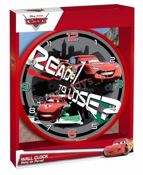 Reloj de pared Cars