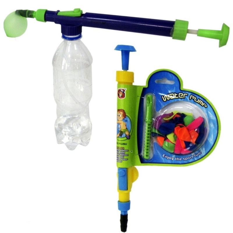 Hinchador y 36 globos de agua 31 cm - Tienda online