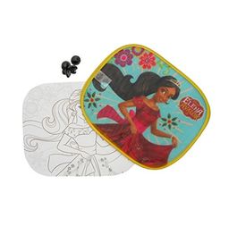 Juego 2 parasoles Elena de Avalor y lámina para colorear