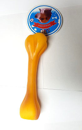 Hueso juguete para perro plástico