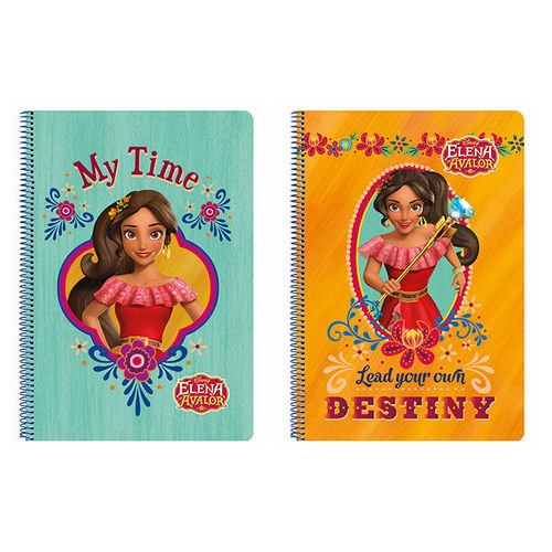 Libreta tapa dura A4 80 hojas Elena de Avalor