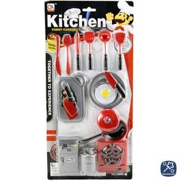 Set 16 piezas menaje infantil juguete