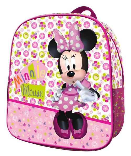 Mochila relieve Minnie Mouse Disney 25,4 x 24 x 6 cm